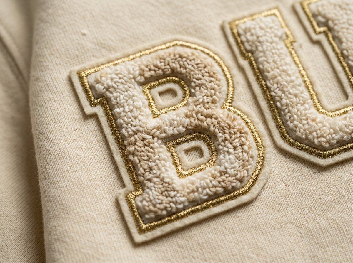 Chenille Loop Towel Embroidery