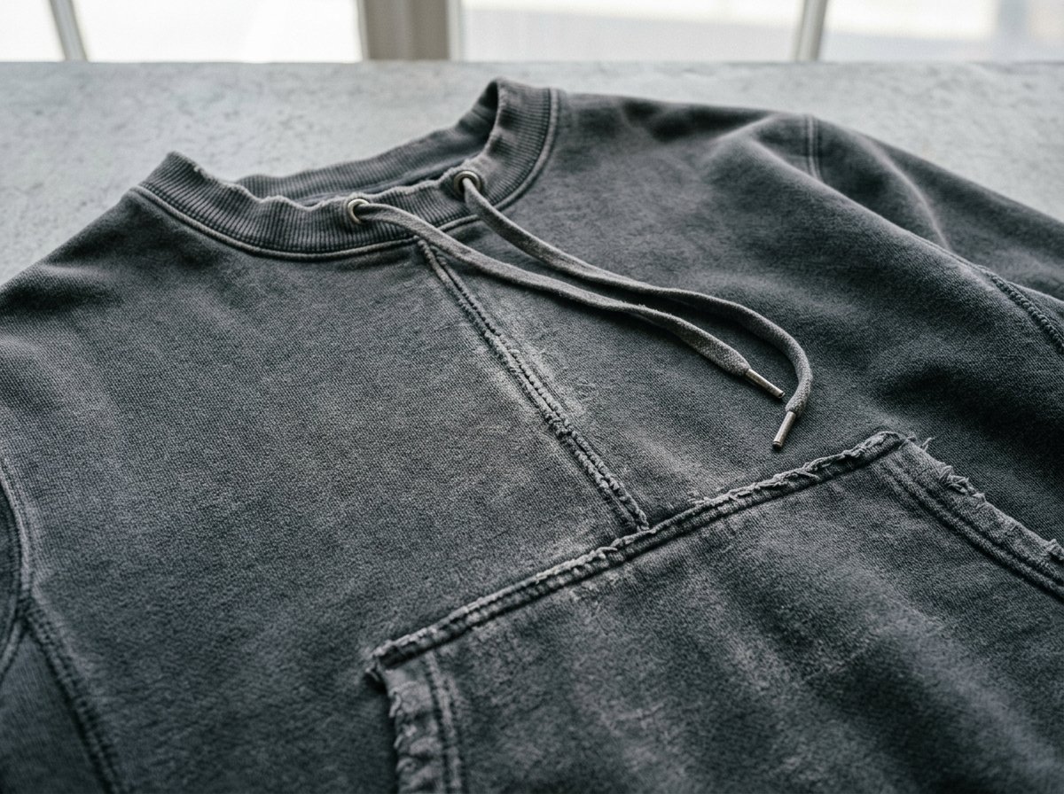 Stone Wash Seam Fade